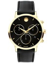 【送料無料】 モバド レディース 腕時計 アクセサリー Men's Museum Classic Quartz Chronograph Yellow Gold ...