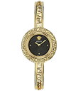 【送料無料】 ヴェルサーチ レディース 腕時計 アクセサリー Women's La Greca Analog Gold Tone Stainless Steel...