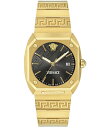 【送料無料】 ヴェルサーチ レディース 腕時計 アクセサリー Women's Antares Analog Gold Tone Stainless Steel ...