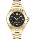 【送料無料】 フィリッププレイン レディース 腕時計 アクセサリー Women's Black Dial Heaven Analog Gold Tone Sta...