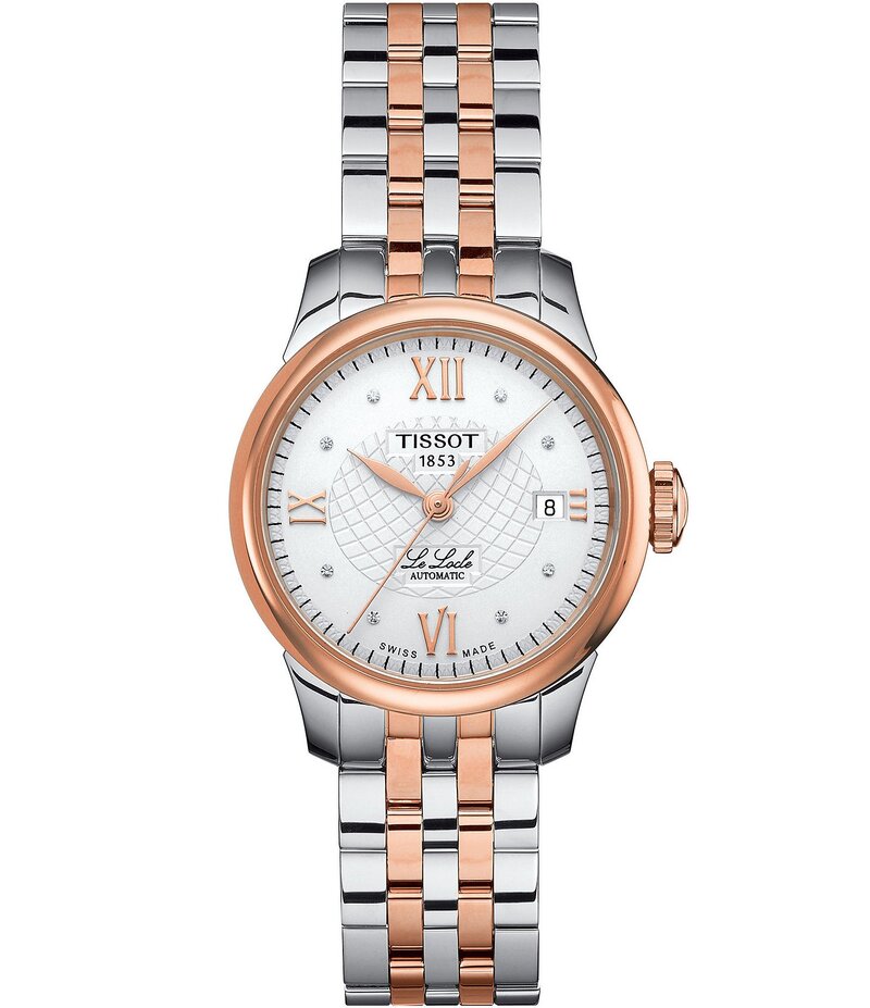 【送料無料】 ティソット レディース 腕時計 アクセサリー T-Classic Collection Le Locle Automatic Lady Watch Two-Tone