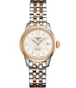 【送料無料】 ティソット レディース 腕時計 アクセサリー Le Locle Automatic Rose Gold Lady Watch Two-Tone(2)