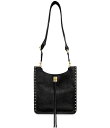 【送料無料】 レベッカミンコフ レディース ショルダーバッグ バッグ Darren Medium Feed Gold Hardware Crossbody Bag Black