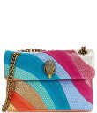 【送料無料】 カートジェイガーロンドン レディース ショルダーバッグ バッグ Mini Kensington Rainbow Swirl Crossbody Bag Multi(4)