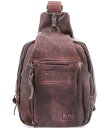 【送料無料】 ベッドステュ レディース ショルダーバッグ バッグ Beau Leather Sling Backpack Teak Rustic