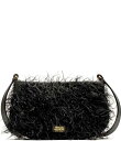 【送料無料】 フランセスバレンタイン レディース ショルダーバッグ バッグ Small Teddy Gotham Shag Crossbody Bag Black