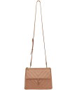 【送料無料】 レベッカミンコフ レディース ショルダーバッグ バッグ Edie Embossed Top Zip Crossbody Bag Blushing