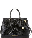 【送料無料】 ブランミン レディース ハンドバッグ バッグ Melbourne Collection Finley Leather Crocodile-Embo...