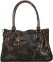【送料無料】 ベッドステュ レディース ハンドバッグ バッグ Rockababy Hand Washed Leather Satchel Bag Black H...