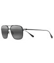 【送料無料】 マウイジム レディース サングラス・アイウェア アクセサリー Beaches PolarizedPlus2R Aviator 57mm Sungl...