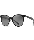 【送料無料】 マウイジム レディース サングラス・アイウェア アクセサリー Women's Mehana 55mm Round Sunglasses Black
