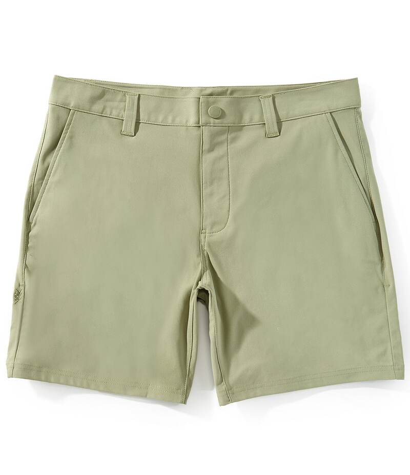 【送料無料】 ローヌ メンズ ハーフパンツ・ショーツ ボトムス Commuter Stretch 7 Inseam Shorts Green Sage