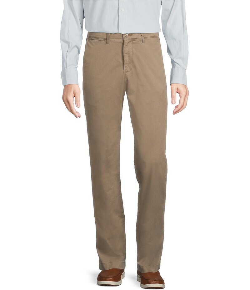 【送料無料】 ダニエル クレミュ メンズ カジュアルパンツ ボトムス Blue Label Madison Classic Comfort Stretch Flat-Front Twill Chino Pants Dark Khaki