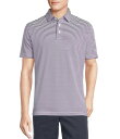 【送料無料】 ダニエル クレミュ メンズ ポロシャツ トップス Blue Label Performance Stretch Striped Short Sle...