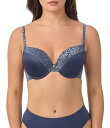 【送料無料】 レミステレー レディース ブラジャー アンダーウェア Safari Plunge Full-Busted Contour Underwire Square Back T-Shirt Bra Azure Blue