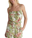 【送料無料】 ハーレー レディース シャツ トップス Malibu Sleeveless Floral Printed Cropped Camisole Off...