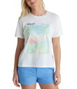 【送料無料】 ハーレー レディース シャツ トップス Santa Barbara Short-Sleeve T-Shirt White