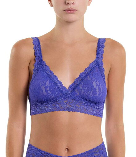 【送料無料】 ハンキーパンキー レディース ブラジャー アンダーウェア Signature Lace Crossover Bralette Violets are Blue 【送料無料】 ハンキーパンキー レディース ブラジャー アンダーウェア Signature Lace Crossover Bralette Violets are Blue