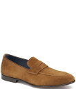【送料無料】 ジョンストンアンドマーフィー メンズ スリッポン・ローファー シューズ Collection Men's Taylor Suede Penny L...
