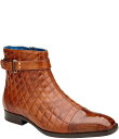 【送料無料】 ベルヴェデール メンズ ブーツ・レインブーツ シューズ Men's Libero Quilted Leather Boots Antique Almond