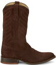 【送料無料】 トニーラマ メンズ ブーツ・レインブーツ シューズ Men's Amado 12 Suede Western Boots Deep Coffee