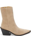 【送料無料】 マチス レディース ヒール シューズ Cleo Suede Ankle Booties Taupe