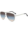 【送料無料】 イザベル マラン レディース サングラス・アイウェア アクセサリー Women's IM 0219/S 60mm Aviator Sunglasses Palladium