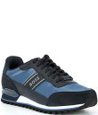 【送料無料】 ヒューゴボス メンズ ドレスシューズ シューズ Men's Parkour Logo Sneakers Blue