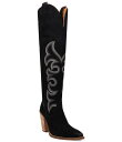 【送料無料】 ディンゴ レディース ブーツ・レインブーツ シューズ Primadonna Suede Over The Knee Boots Black