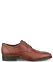 【送料無料】 エコー メンズ ドレスシューズ シューズ Men's Milan Plain Toe Lace-Up Oxfords Cognac