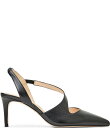 【送料無料】 ジャックロジャース レディース ヒール シューズ Ansley Nappa Leather Asymmetrical Pumps Black