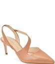 【送料無料】 ジャックロジャース レディース ヒール シューズ Ansley Nappa Leather Asymmetrical Pumps Cafe Au ...