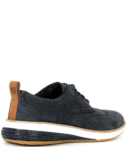 【送料無料】 コールハーン メンズ ドレスシューズ シューズ Men's OriginalGrand Energyweave Nubuck Wingtip Brogue Detail Oxfords Navy Blazer/Ivory 【送料無料】 コールハーン メンズ ドレスシューズ シューズ Men's OriginalGrand Energyweave Nubuck Wingtip Brogue Detail Oxfords Navy Blazer/Ivory