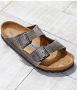 【送料無料】 ビルケンシュトック メンズ サンダル シューズ Men's Arizona Oiled Leather Soft Footbed Slide Sa...