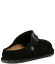 【送料無料】 ビルケンシュトック メンズ スリッポン・ローファー シューズ Men's Lutry 365 Suede Slip On Clogs Black