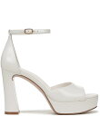 【送料無料】 ナチュライザー レディース サンダル シューズ 27 EDIT Delphie Leather Ankle Strap Platform Dress Sandals Warm White(4)