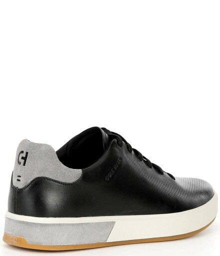 【送料無料】 コールハーン メンズ カジュアルパンツ ボトムス Men's GrandPro Angleace Leather Sneakers Black/Sea Stone/Glacier Grey 【送料無料】 コールハーン メンズ カジュアルパンツ ボトムス Men's GrandPro Angleace Leather Sneakers Black/Sea Stone/Glacier Grey