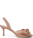 【送料無料】 ジャックロジャース レディース ヒール シューズ Eloise Leather Bow Slingback Dress Sandals Caf a...