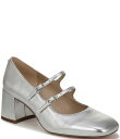 【送料無料】 サムエデルマン レディース ヒール シューズ Sarah Metallic Leather Square Toe Mary Jane Dress ...