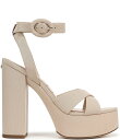 【送料無料】 サムエデルマン レディース サンダル シューズ Savannah Silk Fabric Ankle Strap Platform Dress Sandals Honey Sand