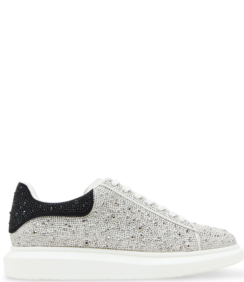 スティーブ マデン メンズ シューズ スニーカー Steve Madden Men's Icebox Rhinestone Embellished Lo..