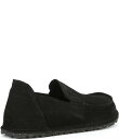 【送料無料】 ビルケンシュトック メンズ スリッポン・ローファー シューズ Men's Utti Suede Slip On Moccasin Loafers Black