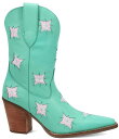 【送料無料】 ディンゴ レディース ブーツ・レインブーツ シューズ Starburst Leather Star Cut Out Western Mid Boo...