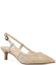 【送料無料】 ペレモーダ レディース ヒール シューズ Deena Suede Slingback Pumps Mushroom