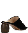 【送料無料】 ペレモーダ レディース ヒール シューズ Lahni Suede Wooden Block Heel Toe Loop Slip On Sanda...