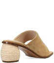 【送料無料】 ペレモーダ レディース ヒール シューズ Lahni Suede Wooden Block Heel Toe Loop Slip On Sanda...