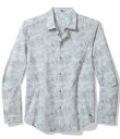 【送料無料】 トッミーバハマ メンズ シャツ トップス Big & Tall Bahama Coast Poquito Fronds Long Sleeve Woven Shirt Garden Gate