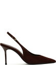 【送料無料】 シュッツ レディース ヒール シューズ Alicia Suede Slingback High Heel Stiletto Pumps Root ...