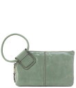 【送料無料】 ホボ レディース 財布 アクセサリー Sable Leather Ring-Handle Wristlet Jade