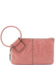 【送料無料】 ホボ レディース 財布 アクセサリー Sable Leather Ring-Handle Wristlet Rose